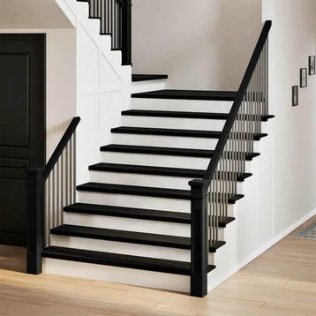 vidaXL Traptreden 8 st 120x30x2 cm massief eikenhout, Verzenden, Nieuw