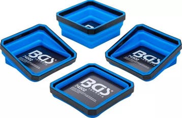 Magnetic Shell Set Silicone foldable 115 x 115 x 50 mm 4 pcs, Verzenden, Nieuw