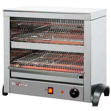 Salamander Toaster | 2 Niveaus | Elektrisch (Quartz, Verzenden, Nieuw in verpakking