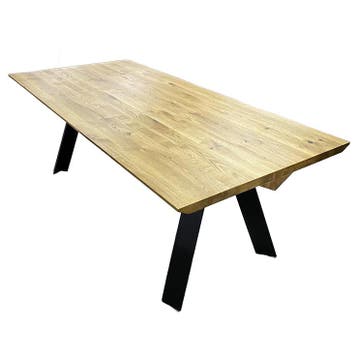 bert plantagie Eettafel Tristan - Ongebruikt, 100 tot 150 cm, Eikenhout, Ophalen of Verzenden, Zo goed als nieuw
