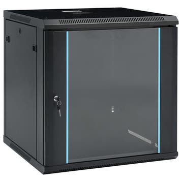 vidaXL Netwerkkast voor aan de muur 12U 19 IP20 600x600x640, Verzenden, Nieuw