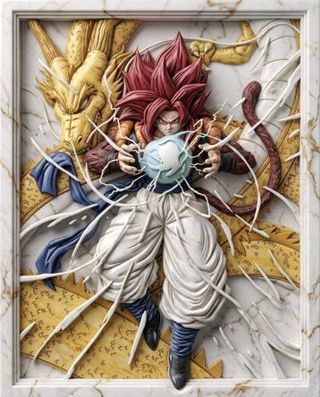 Makayhos - [Canvas] Gogeta SSJ4 – Primal Fusion, Nieuw