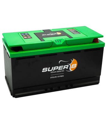 Super B Epsilon Lithium accu | SB12V1920Wh | 12V 150Ah, Ophalen of Verzenden, Nieuw