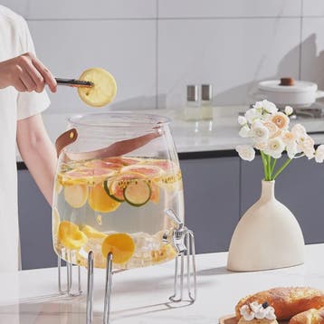 Grote Drankdispenser 5/15L met Kraan - Ideaal voor Feesten e, Verzenden