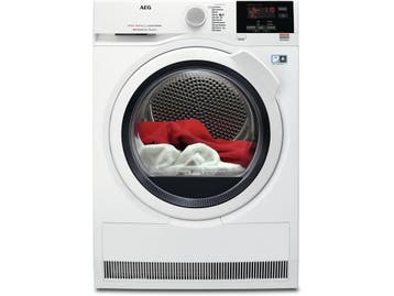 AEG T8DB84GW - Warmtepompdroger - 8 kg - Energieklasse D, Witgoed en Apparatuur, Wasdrogers, Verzenden, Zo goed als nieuw