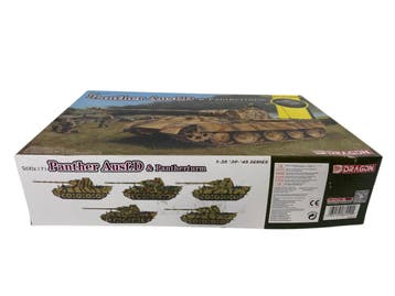 Panther Ausf.D & Pantherturm, Hobby en Vrije tijd, Modelbouw | Auto's en Voertuigen, Verzenden, Nieuw