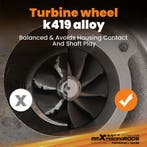 Billet Turbocharger compatible for Peugeot Ford Citroen M..., Verzenden, Nieuw, Peugeot