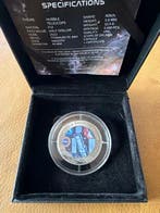 Fiji. 1/2 Dollar 2022 Hubble Telescope 32,5g Titan mit CoA