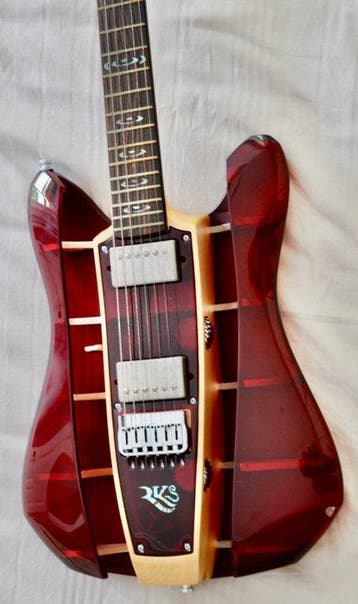 RKS - RKS Ruby Red Hollowbody Original - - Elektrische, Nieuw
