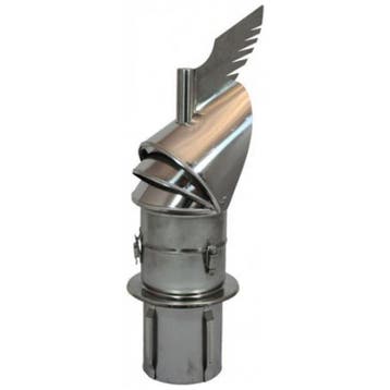 Schoorsteenkap RVS 200mm Dragon, Ophalen of Verzenden, Nieuw