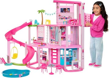 Luxe Poppenhuis - 114cm Groot | Retourdeal | Laatste Stuk!, Ophalen of Verzenden, Zo goed als nieuw, Poppenhuis