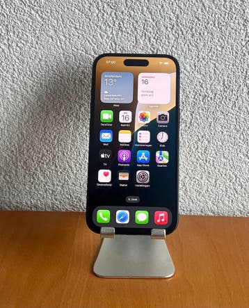 Apple iPhone 15 128GB Zwart / Garantie / Nette staat, 128 GB, IPhone 15, Zwart, Refurbished