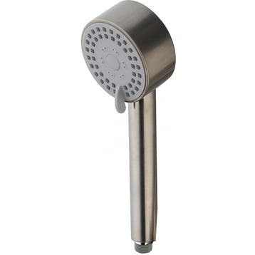 Wiesbaden Cadans Handdouche - 3 Standen - Geborsteld Staal, Doe-het-zelf en Verbouw, Ophalen of Verzenden, Nieuw