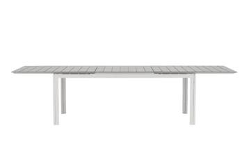 Uitschuifbare Tuintafel  Thijs   230/310cm   Wit/Grijs  The, Verzenden, Nieuw