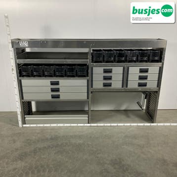 Aluca bedrijfswageninrichting 1990x420x1250mm (3021), Auto diversen, Ophalen of Verzenden