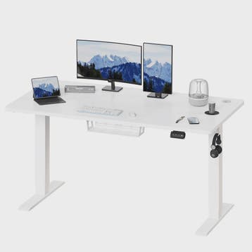 Devoko Elektrisch In hoogte Verstelbaar Bureau 140x60 cm - S, Huis en Inrichting, Bureaus, Verzenden, Nieuw