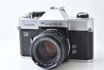 Fujica ST 801 Body + SMC TAKUMAR 55mm F1.8 M42 mount SLR, Nieuw