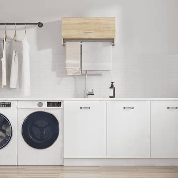 vidaXL Kledingkast 70x32,5x35 cm bewerkt hout sonoma, Huis en Inrichting, Kasten | Kledingkasten, Verzenden, Nieuw