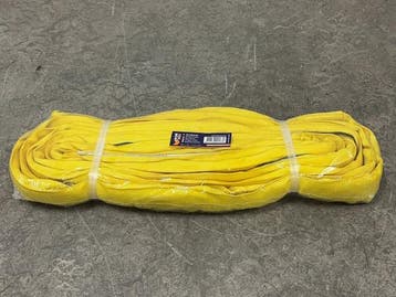 Veiling - 4x Konvox Rondstrop Geel 3 Ton – 4m, Nieuw