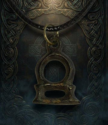 Keltisch Brons pendant-amulet. Uitstekende staat. (Zonder