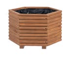 Plantenbak Amber 40 x 40 x 25 cm, Tuin en Terras, Bloembakken en Plantenbakken, Verzenden, Nieuw