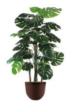 Monstera kunstplant, H145cm, Huis en Inrichting, Kamerplanten, Ophalen of Verzenden, Overige soorten, 100 tot 150 cm
