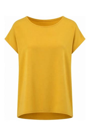 More &amp; More T-shirt in maat 42 Geel, More &amp; More, Verzenden, Zo goed als nieuw, Geel