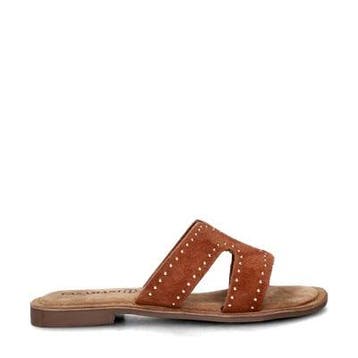 Lazamani Lina slippers voor dames in het Cognac, Kleding | Dames, Slippers, Overige kleuren, Verzenden, Lazamani