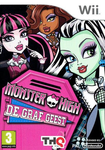 Wii Monster High: De Graf Geest, Verzenden, Zo goed als nieuw