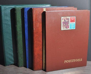 Nederland - Uitzoekpartij in diverse stockboeken en een, Gestempeld