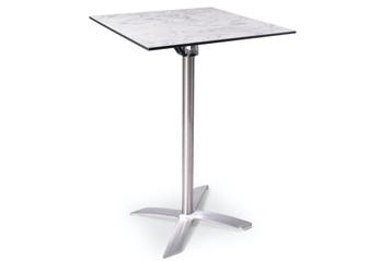 Statafel Helsinki | 70x70cm | opklapbaar, Ophalen of Verzenden, Nieuw, Vierkant, Kunststof