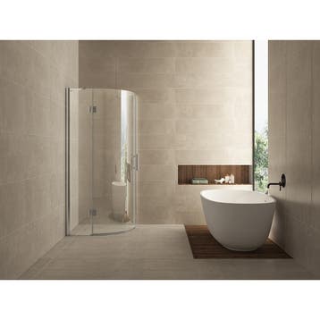 Wiesbaden Curf Douchecabine Kwartrond met 1 Draaideur Links, Ophalen of Verzenden, Nieuw, Glas