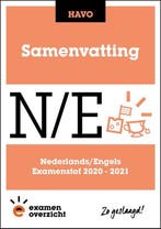 ExamenOverzicht   Samenvatting Nederlands en E 9789493190054, Verzenden, Zo goed als nieuw