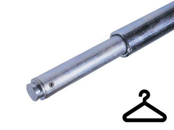 Telescoopstang Ø36 mm inkortbaar 2559-2659 mm plug 24 mm, Verzenden, Nieuw