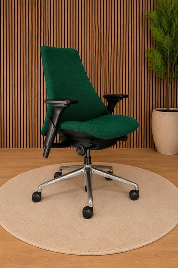 Groene Herman Miller Bureaustoel - Sayl Uitvoering - Zgan, Verzenden, Zo goed als nieuw, Bureaustoel, Groen