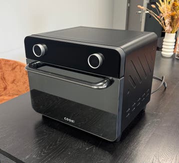 Cook-it Airfryer Oven 25L, Verzenden, Zo goed als nieuw, Airfryer XXL, 1500 gram of meer