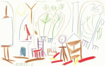 Pablo Picasso (1881-1973), after - LAtelier