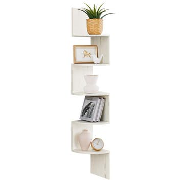 Hoekplank / wandplank - met 5 niveaus - hoogte 126 cm -, Huis en Inrichting, Kasten | Wandmeubels, Verzenden, Nieuw