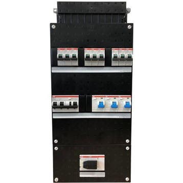 ABB groepenkast 9 groepen, 1 aardlekautomaat 3P+N B16, 3, Doe-het-zelf en Verbouw, Elektra en Kabels, Ophalen of Verzenden, Nieuw
