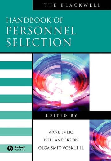 The Blackwell Handbook of Personnel Selection, Ophalen of Verzenden, Nieuw