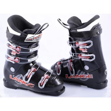 36,5 37 kinder skischoenen LANGE RSJ 60 black/red, macro, AL, Verzenden, Gebruikt