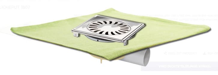 Afvoerput | RVS | ABS | 150 x 150 mm HorecaTraders, Zakelijke goederen, Horeca | Meubilair en Inrichting, Verzenden