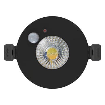 LED Inbouwspot – CCT-Switch – 6W – Zwart – Met Sensor – Ode, Ophalen of Verzenden, Nieuw