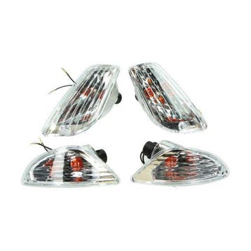 Vespa knipperlicht set - LX, S, LXV - 4 delig - modellen, Ophalen of Verzenden, Nieuw