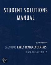 Student Solutions Manual For Calculus Early Tr 9780136147060, Boeken, Schoolboeken, Zo goed als nieuw