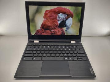 Lenovo 300e Chromebook (2nd Gen) 4gb ddr4 32 gb ssd touch, 4 GB of minder, Qwerty, Verzenden, Touchscreen