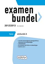 Examenbundel havo wiskunde A  20122013 9789006079289, Zo goed als nieuw
