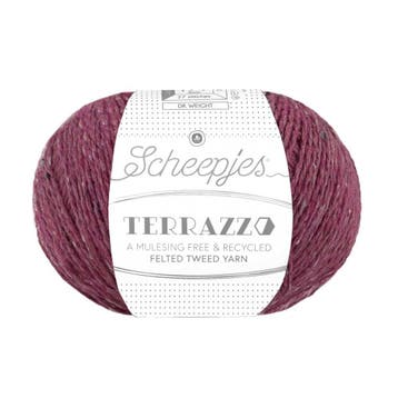 Scheepjes Terrazzo - 720 Sangria - Haakgaren / Breigaren, Ophalen of Verzenden, Nieuw, Breien of Haken, Wol of Garen