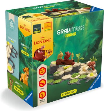 Ravensburger GraviTrax Junior Bundle Lion King, Kinderen en Baby's, Ophalen of Verzenden, Zo goed als nieuw