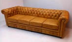 Chesterfield bank SPRINGFIELD - 4 zits met 4 kussens 250 cm, Verzenden, Chesterfield, Nieuw, 75 tot 100 cm
